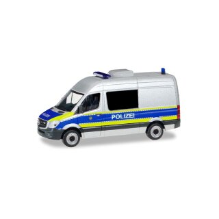 Herpa 094993 - 1:87 Mercedes-Benz Sprinter Halbbus "Polizei Berlin / Gefahrgutüberwachung"