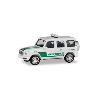 Herpa 095082 - 1:87 Mercedes-Benz G-Klasse "Polizei Dubai" (VAE)