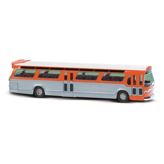 Busch 44512 -  US Bus Fishbowl ,orange