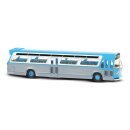 Busch 44513 -  US Bus Fishbowl ,blau