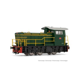 Rivarossi HR2792S - Spur H0 FS, Dieselkokomotive Reihe 245 in grüner Lack.Ep.IV-V, DCC Decoder