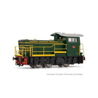 Rivarossi HR2793 - Spur H0 FS, Dieselkokomotive Reihe 245 in grüner Lack. mod.Griffstangen, ´Ep.V,