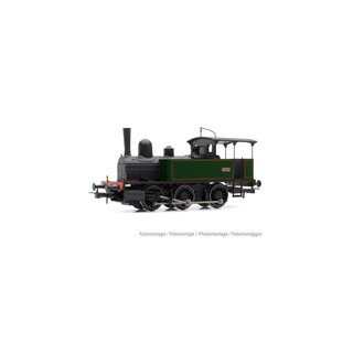 Jouef HJ5004 - Spur H0 SNCF, 030 Dampflokomotive grün/schwarz m.roten Linien