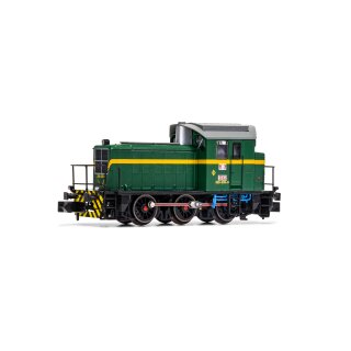 Arnold HN2510 - Spur N RENFE, Rangierlok 303, grün/gelb, Epoche IV