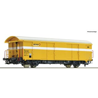 ROCO 67187 - Spur H0 CHP Postgüterwagen Z2 gelb Ep.VI