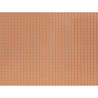 Noch 60350 - Spur H0 3D-Strukturfolie Dachpfanne rot, 28 x 10 cm