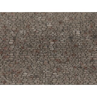 Noch 60371 - Spur H0 3D-Strukturfolie Bruchsteinmauerwerk 28 x 10 cm