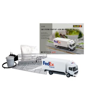 Faller 161488 - Spur H0 Car System Start-Set LKW MB Atego FedEx Ep.V