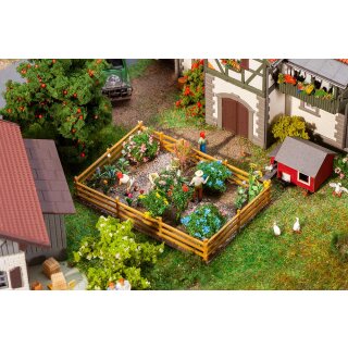 Faller 181276 - Spur H0 Ziergarten mit Blumen und Büschen Ep.