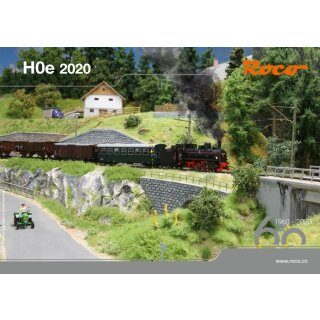 ROCO 80621 - ROCO Prospekt "H0e-Programm 2020" vulgo "H0e-Katalog"