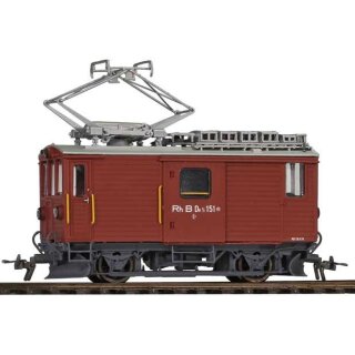 Bemo 1277125 - Spur H0m RhB De 2/2 151 Gütertriebwagen - Metal Collection   *VKL2*