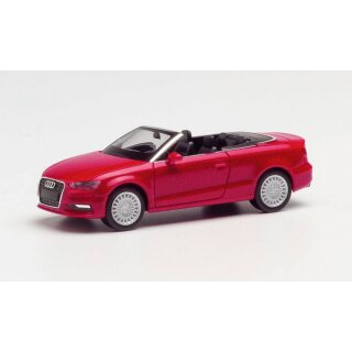 Herpa 038300-002 - 1:87 Audi A3® Cabrio, tangorot metallic