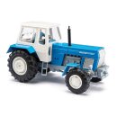 Busch 42855 - 1:87 Traktor ZT 303 m.B&auml;uerin blau