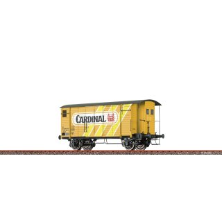 Brawa 47876 - Spur H0 Güterwagen K2 Gklm SBB, IV, Cardinal