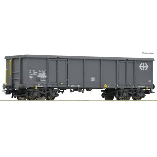 ROCO 76739 - Spur H0 SBB Offener Güterwagen vierachsig Eaos SBB grau Ep.VI