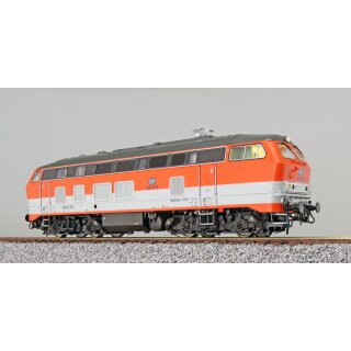ESU 31014 - Spur H0  Diesellok, H0, BR 218, 218 137 Citybahn DB, Orange/ Weiss, Ep IV, Vorbildzustand um 1989, Sound+Rauch, DC/AC