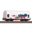 Piko 58982 - Spur H0 Schiebeplanenwg. Rail Cargo Austria VI mit Graffiti   *VKL2*