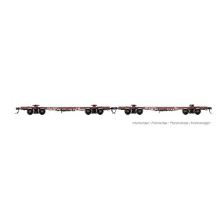 Rivarossi HR6538 - Spur H0 2tlg. Log Cars Westside Lumber Nr.146+154 Ep.III