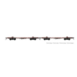 Rivarossi HR6539 - Spur H0 2tlg. Log Cars Pickering Lumber Nr. 143+145 Ep.III
