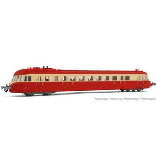Jouef HJ2411 - Spur H0 SNCF, Dieseltriebwg. ABJ4, rotes Dach,Ep.IV