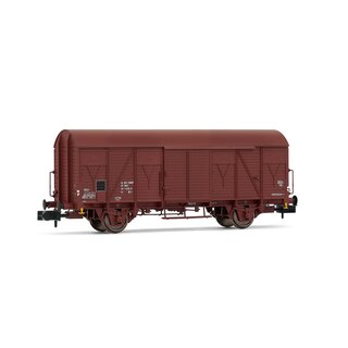 Arnold HN6515 - Spur N SNCF, 2er-Set, 2-achs. Ged. Güterwg. G4, Epoche IV