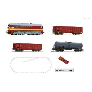 ROCO 51332 - Spur H0 CSD z21 start Digitalset: Diesellokomotive T679.1 mit Güterzug Ep.IV   *VKL2*