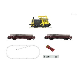 ROCO 51333 - Spur H0 NS z21 start Digitalset: Diesellokomotive „Sik“ mit Bauzug Ep.IV   !!! NEU IN AKTION AB KW28/2023 !!!