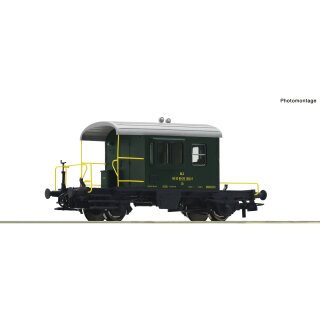 ROCO 67611 - Spur H0 BLS Güterzugbegleitwagen „Sputnik“ Ep.IV/Ep.V