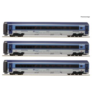 ROCO 74067 - Spur H0 CD 3-tlg. Set: „Railjet“ Ep.VI   *Wettbewerber-Angebot*