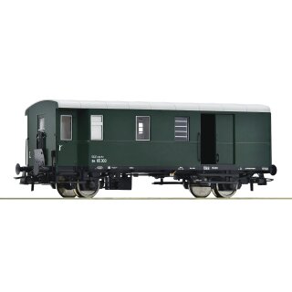 ROCO 74229 - Spur H0 ÖBB Gepäckwagen zweiachsig grün Diho vormals Pwgs Ep.III/Ep.IV   *2023* wieder lieferbar!