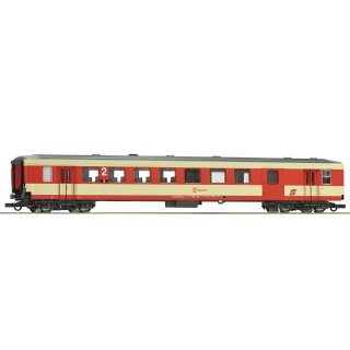 ROCO 74697 - Spur H0 ÖBB Schlierenwagen 2. Klasse/Gepäck Ep.V   *UPR*