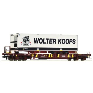 ROCO 76224 - Spur H0 AAE Taschenwagen T3 + Wolter Koops Trailer Ep.VI