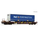 ROCO 76235 - Spur H0 AAE Taschenwagen T3 + P&amp;O Ferrymasters Trailer Ep.VI