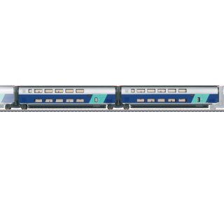 Märklin 43433 -  Erg.wg.-Set 2 TGV Duplex