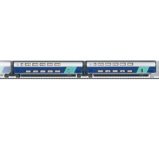 Trix 23488 - Spur H0 Ergänzungswg.Set 2 TGV Duplex (T23488)