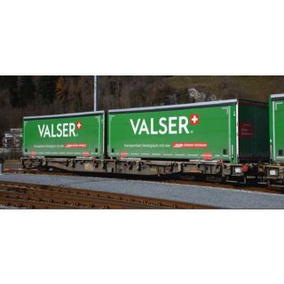 Bemo 2291170 - Spur H0m RhB R-w 8380 Containerwagen "Valser"