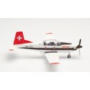 Herpa 580656 - 1:72 Swissair Pilatus PC-7 Turbo Trainer...