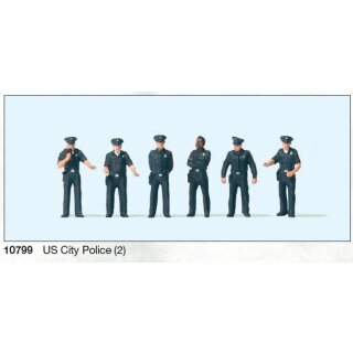 Preiser 10799 - Figurensatz Exklusivserie 1:87 "US City Police"
