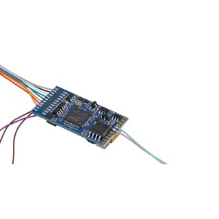 ESU 58210 - Funktionsdecoder LokSound 5 Fx DCC/MM/SX/M4 "Leerdecoder", 8-pin NEM652, Retail, mit Lautsprecher 11x15mm, Spurweite: 0, H0