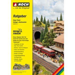 Noch 71902 - Spur G,1,0,H0,H0M,H0E,TT,N,Z Ratgeber Easy-Track "Andreastal" deutsch, 120 Seiten