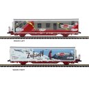 Mabar Tren 87523 - Spur H0, DC &Ouml;BB 2er Set K&uuml;hlwagen Hbbills-uy  mit Graffiti, &Ouml;BB Railcargo Ep.6  ---