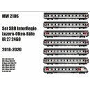 LS Models MW2106 - Spur H0 Set SBB InterRegio Luzern-Olten-B&acirc;le IR 27 2468 (2018-2020)