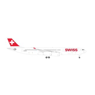 Herpa 524971-001 - 1:500 Swiss International Air Lines Airbus A340-300