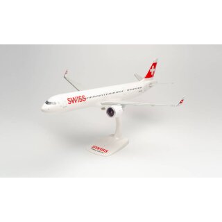 Herpa 613347 - 1:100 Swiss International Air Lines Airbus A321neo – HB-JPA “Stoos“