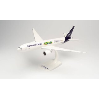 Herpa 613354 - 1:200 Lufthansa Cargo Boeing 777F “Cargo Human Care” – D-ALFI “Buenos Días México”