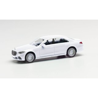 Herpa 420907-002 - 1:87 Mercedes-Benz S-Klasse, weiß