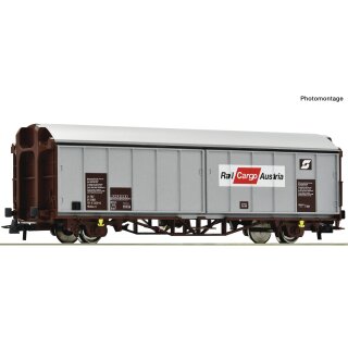 ROCO 76814 - Spur H0 ÖBB Schiebewandwagen Hbikks-tt zweiachsig "Rail Cargo Austria" Ep.V   *auch 2022 zum 2021er Preis*