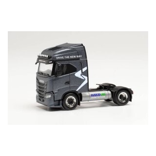 Herpa 314282 - 1:87 Iveco S-Way LNG Zugmaschine „DRIVE THE NEW WAY“
