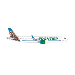 Herpa 535830 - 1:500 Frontier Airlines Airbus A321 – N701FR “Otto the Owl”