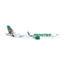 Herpa 535847 - 1:500 Frontier Airlines Airbus A321 - N712FR &ldquo;Spot the Jaguar&rdquo;